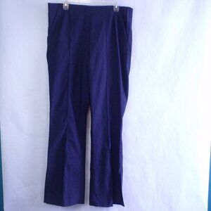 Tribal Navy Blue Fia Bootcut Pants